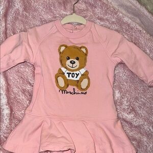 Moschino Pink Teddy Bear Dress